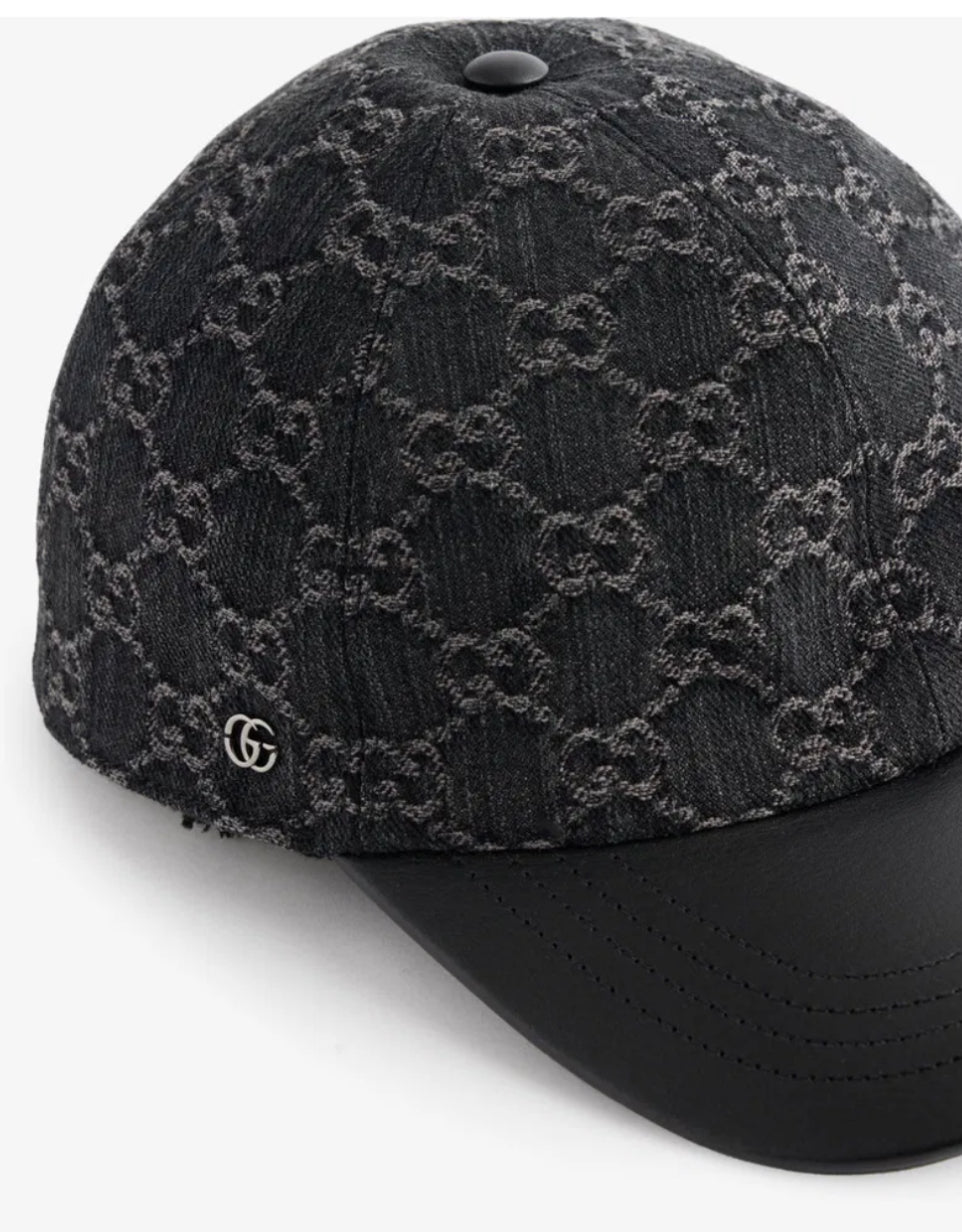 Capellino GG Nero In Pelle