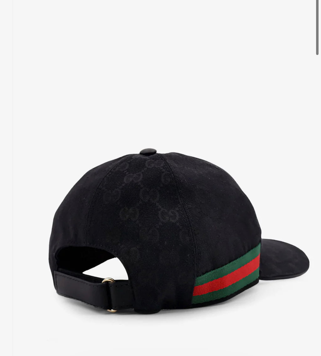 Cappellino da baseball in tessuto GG con Web