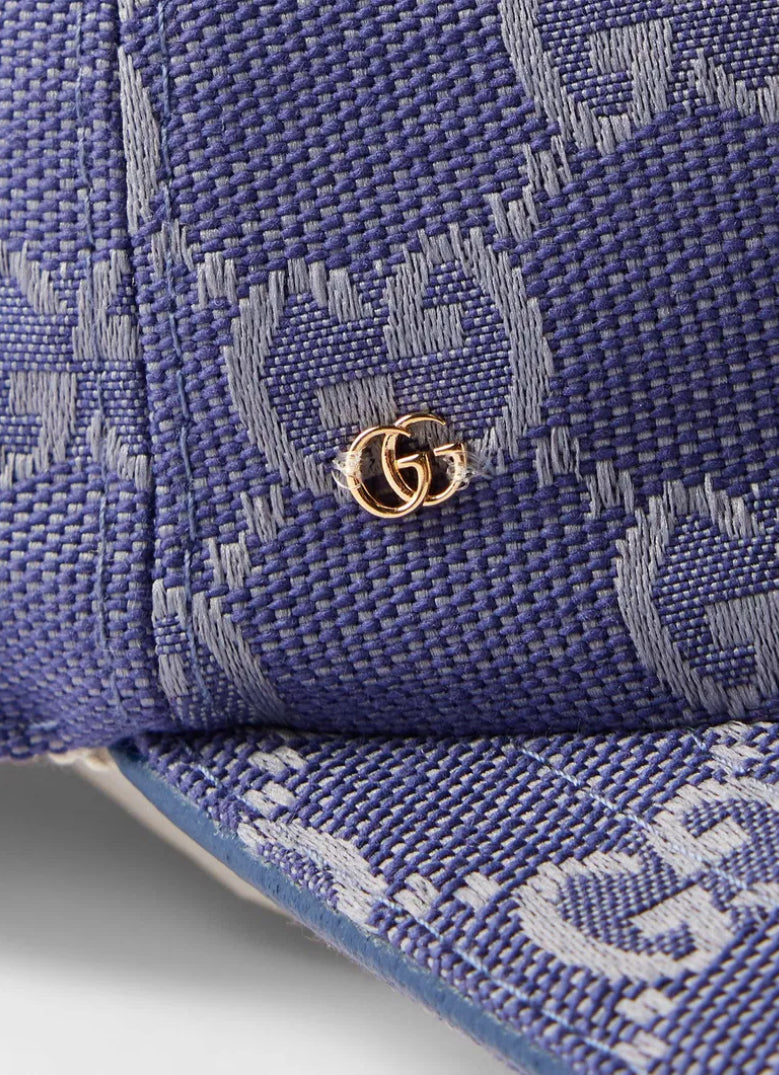 Cappellino GG blu