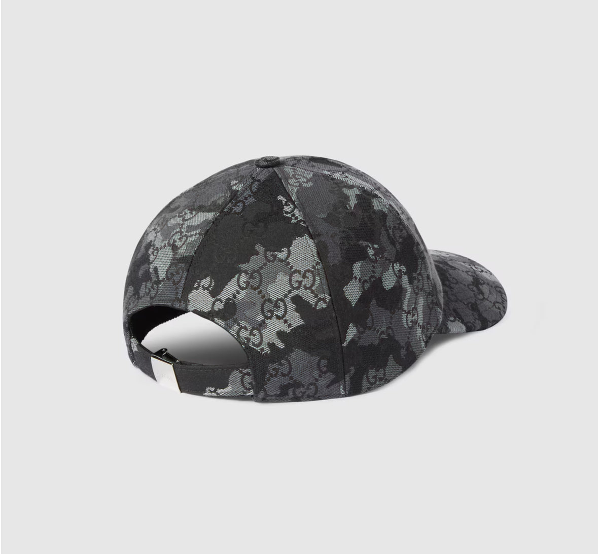 Cappellino da baseball in tessuto GG marmorizzato