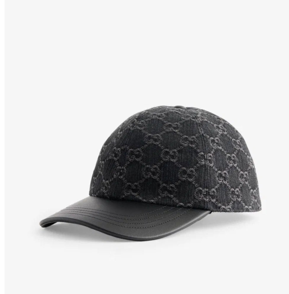 Capellino GG Nero In Pelle